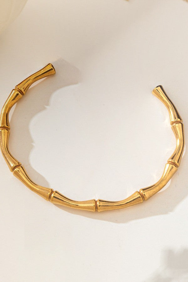 Bamboo Bliss Cuff Bracelet
