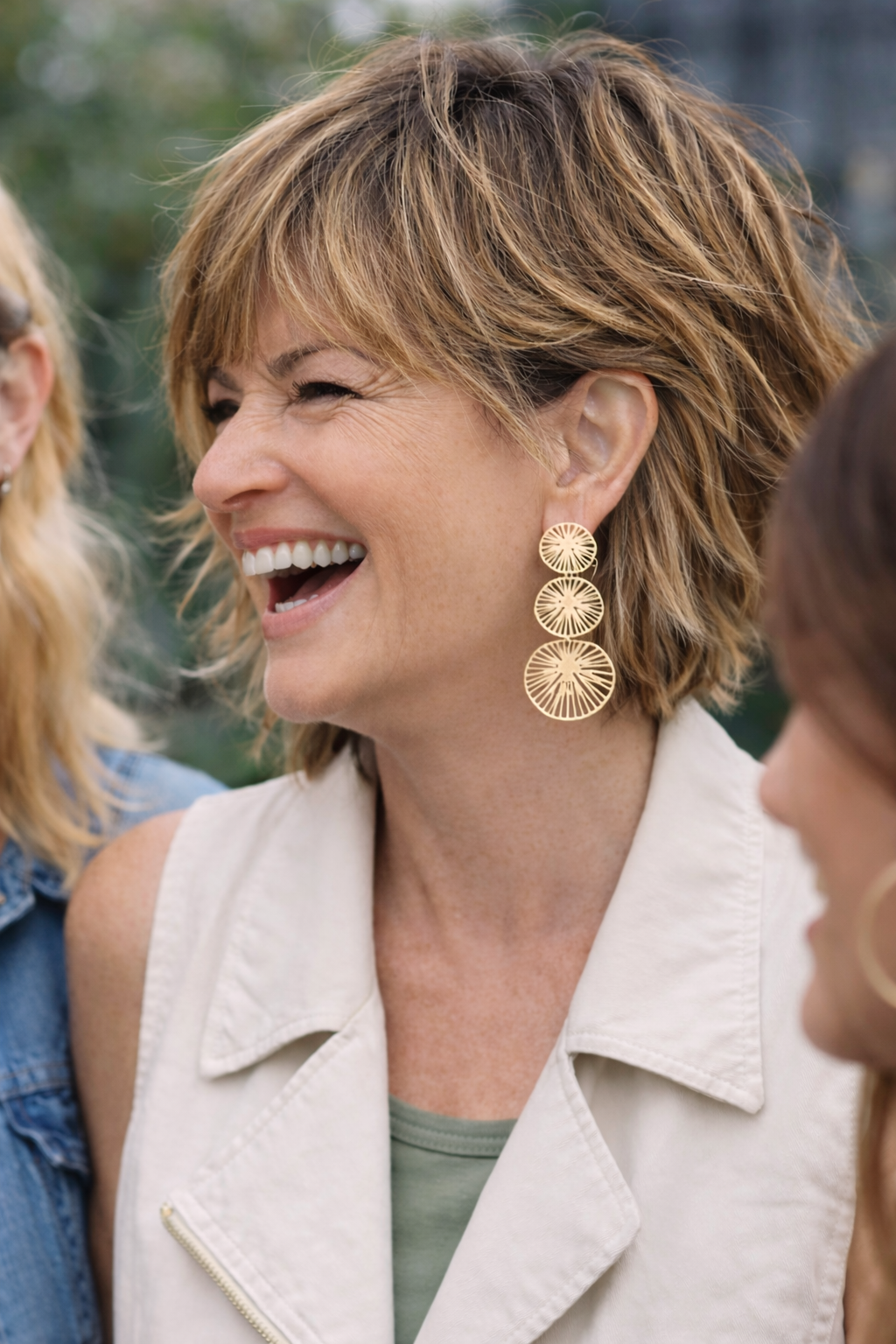 Here's Comes The Sun Statement Earrings