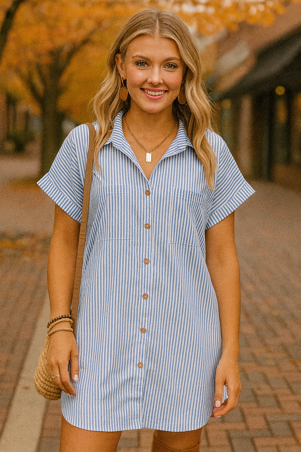Coastal Stripe Dress