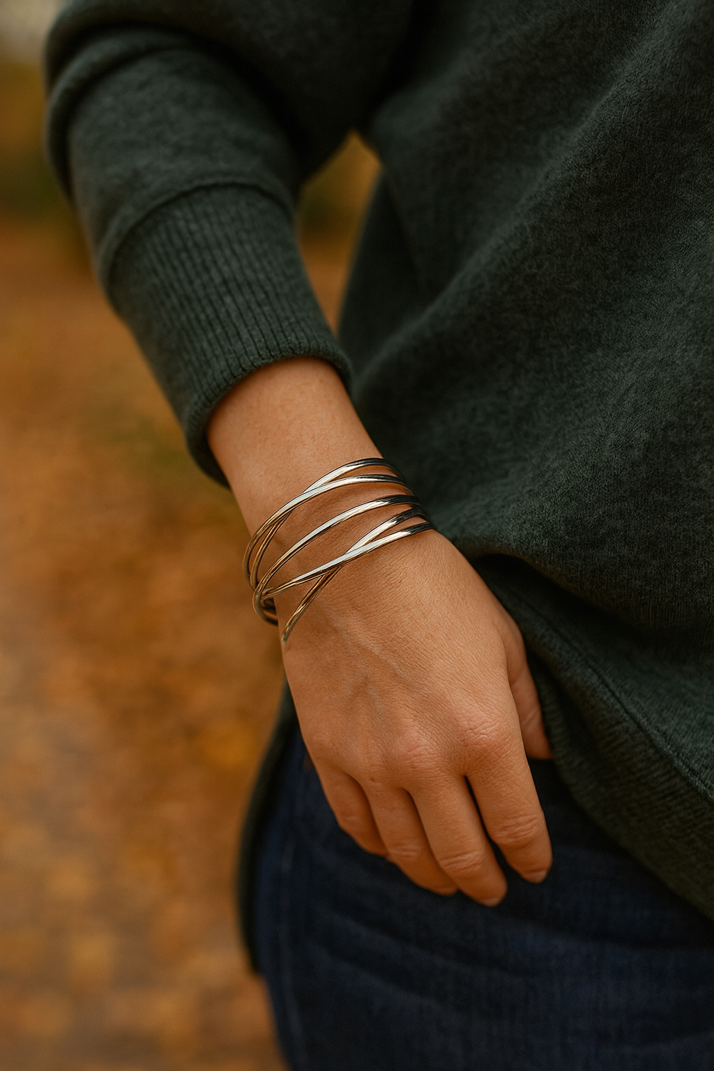 Infinity Cuff Bracelet