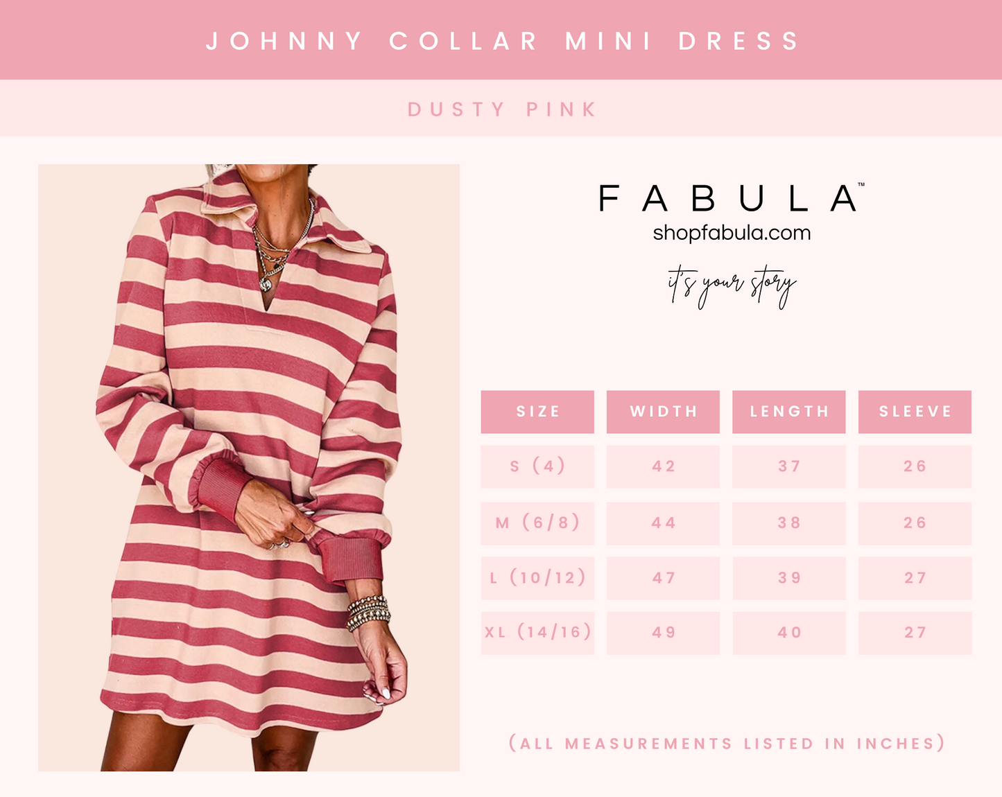 Johnny Collar Mini Dress