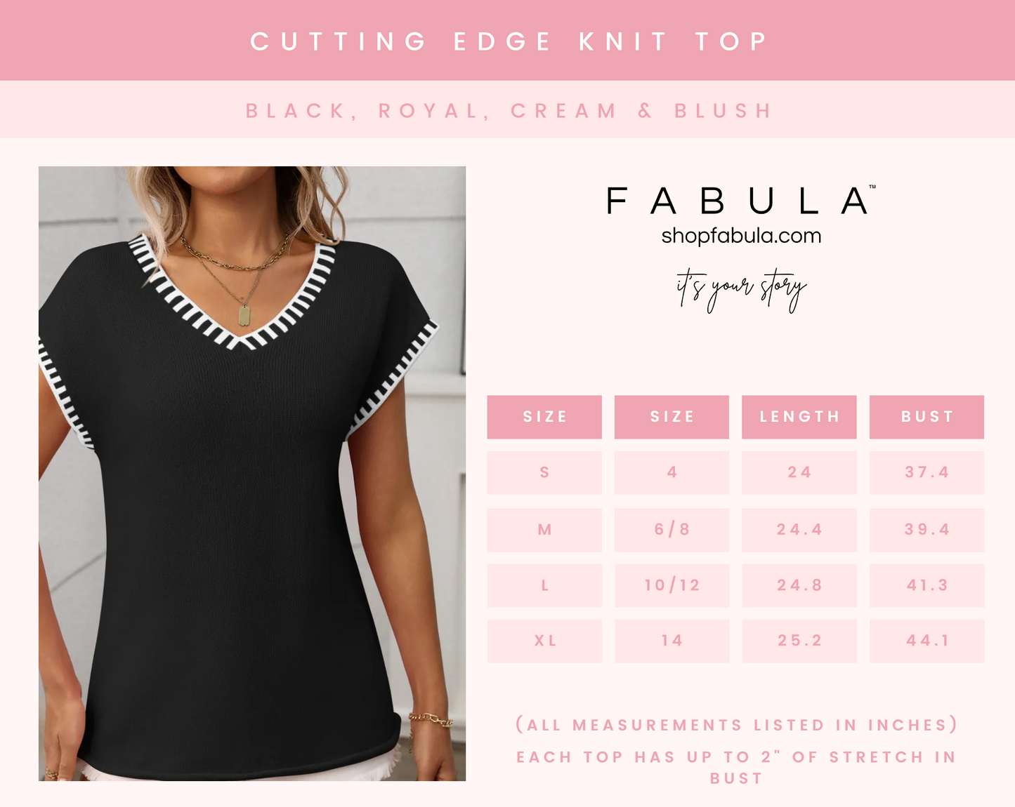 Cutting Edge Knit Top