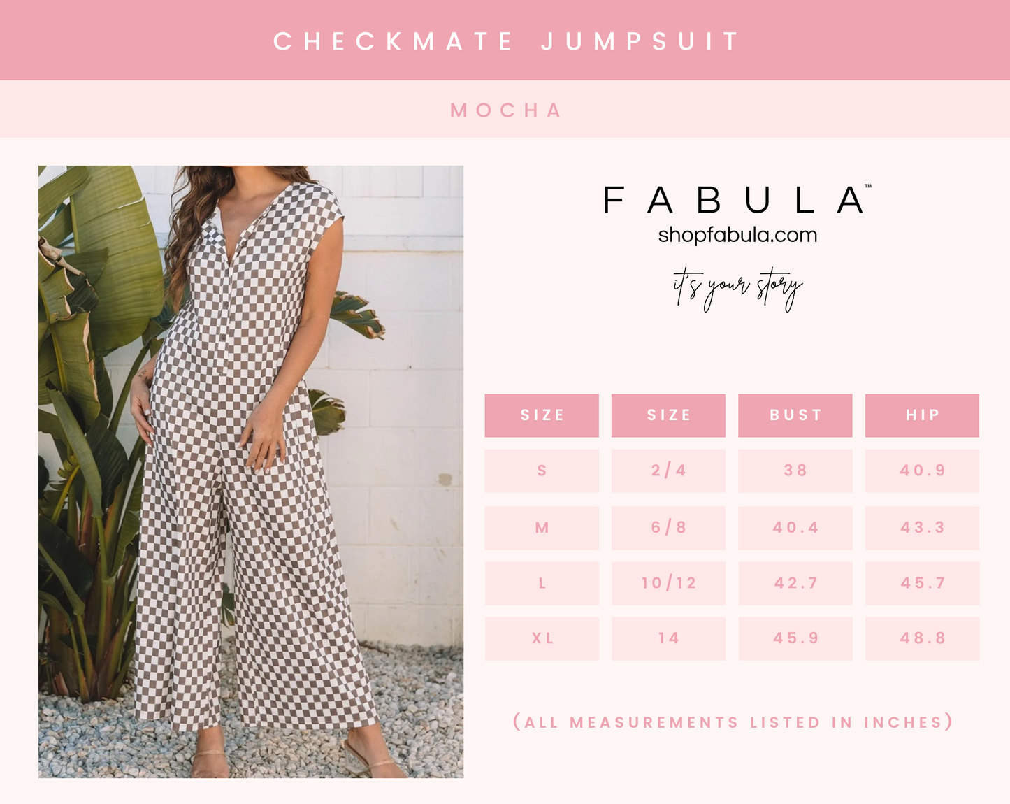 Checkmate Jumpsuit