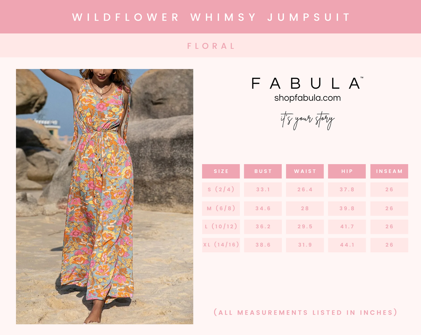 Wildflower Whimsy Jumpsuit