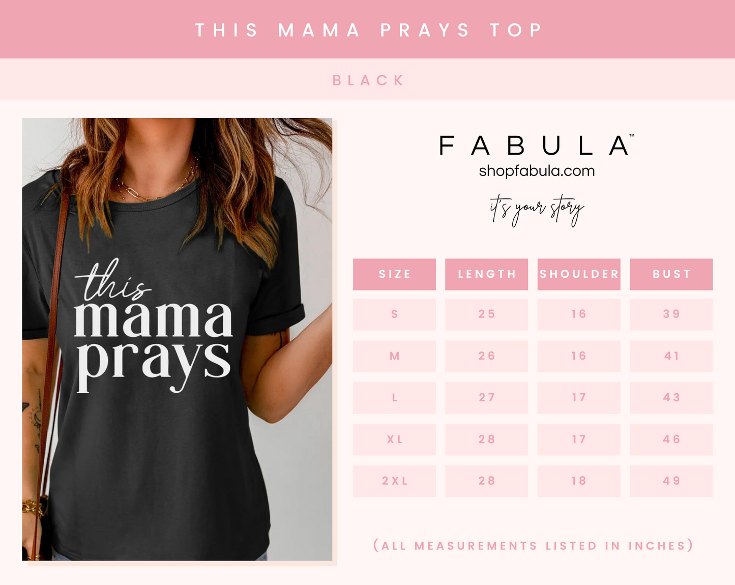 This MAMA Prays Top