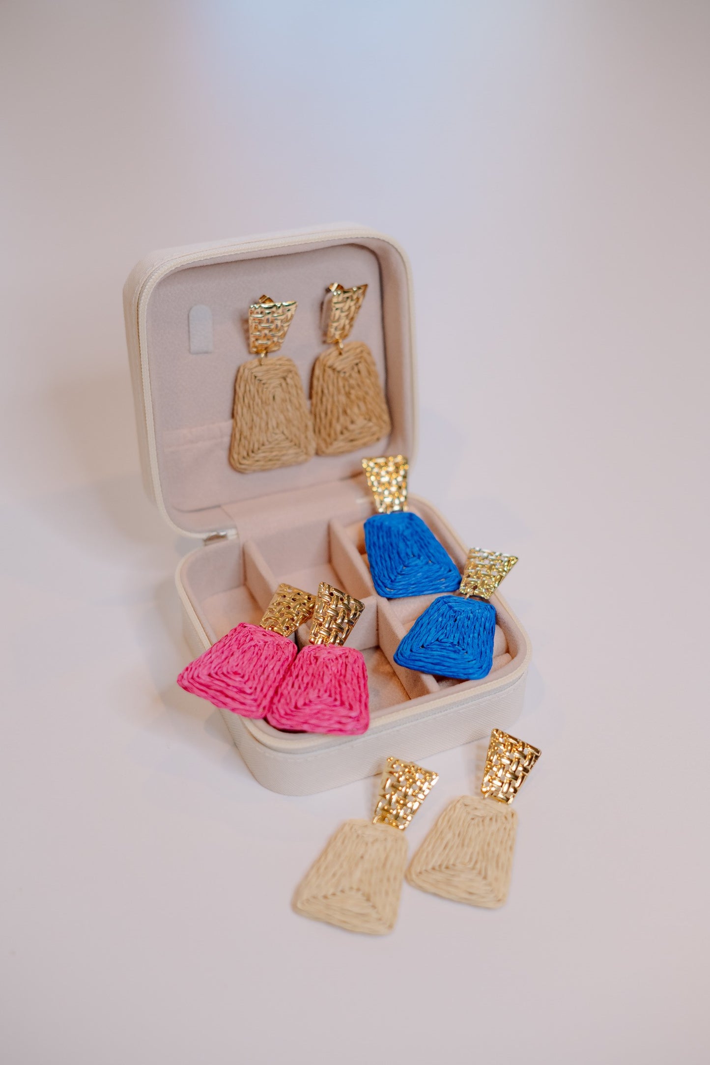 Golden Hour Weave Earrings