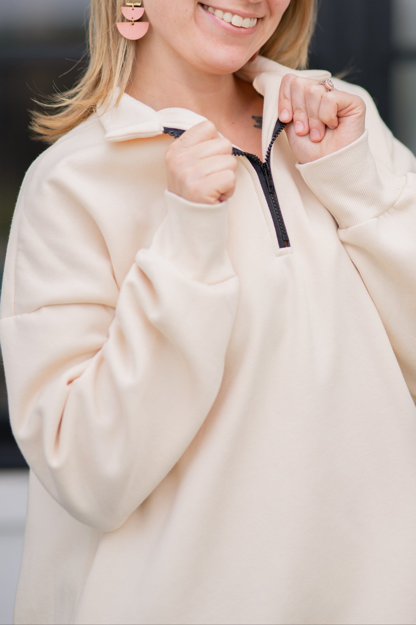 Pop & Go Quarter Zip