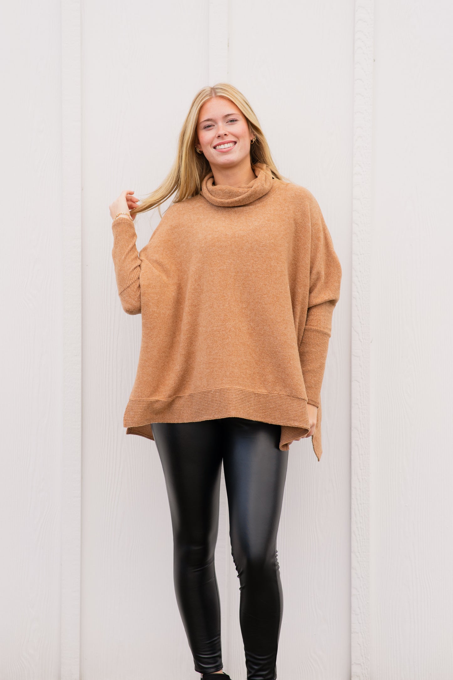 Swank Poncho Sweater