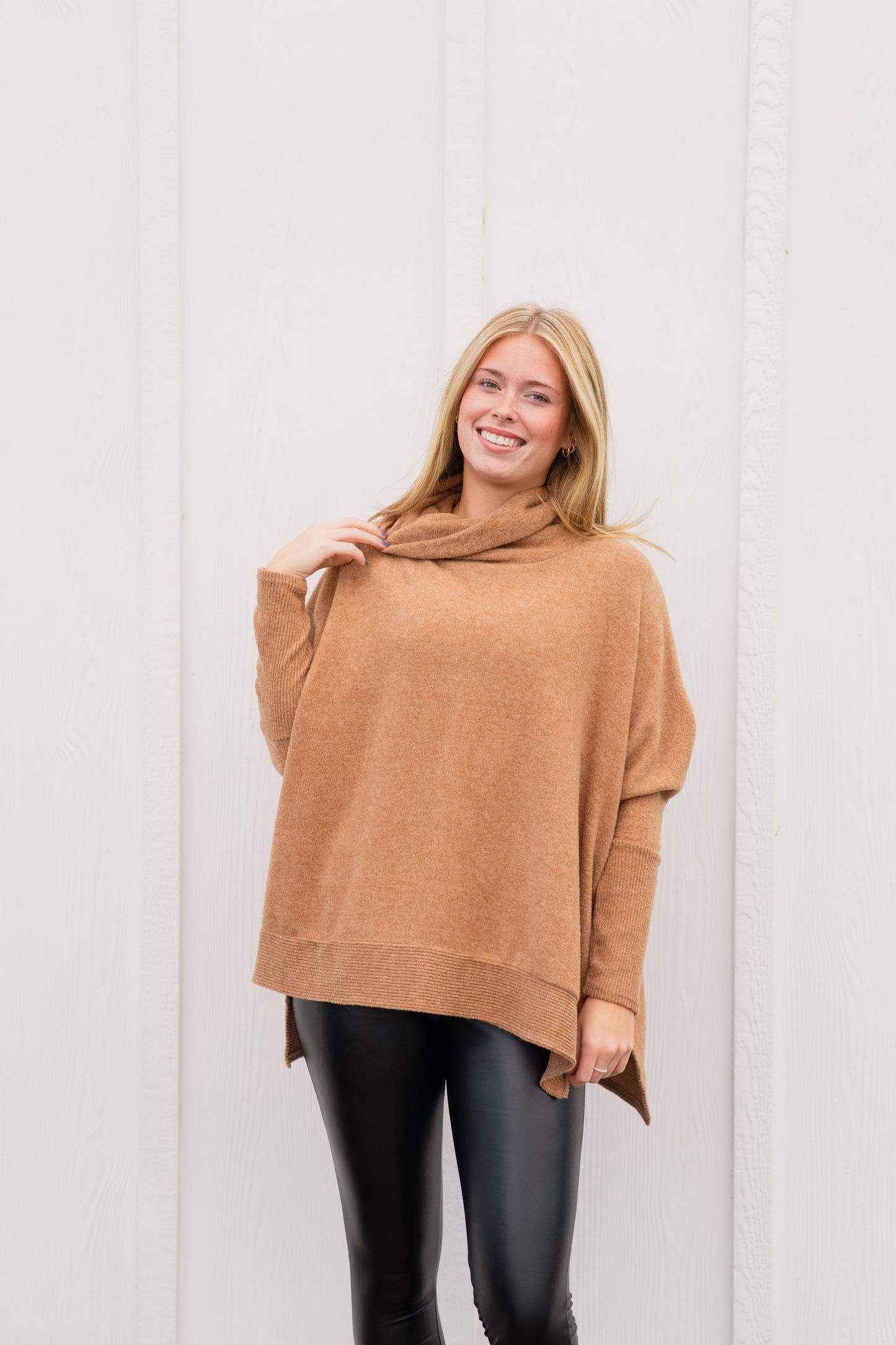 Swank Poncho Sweater