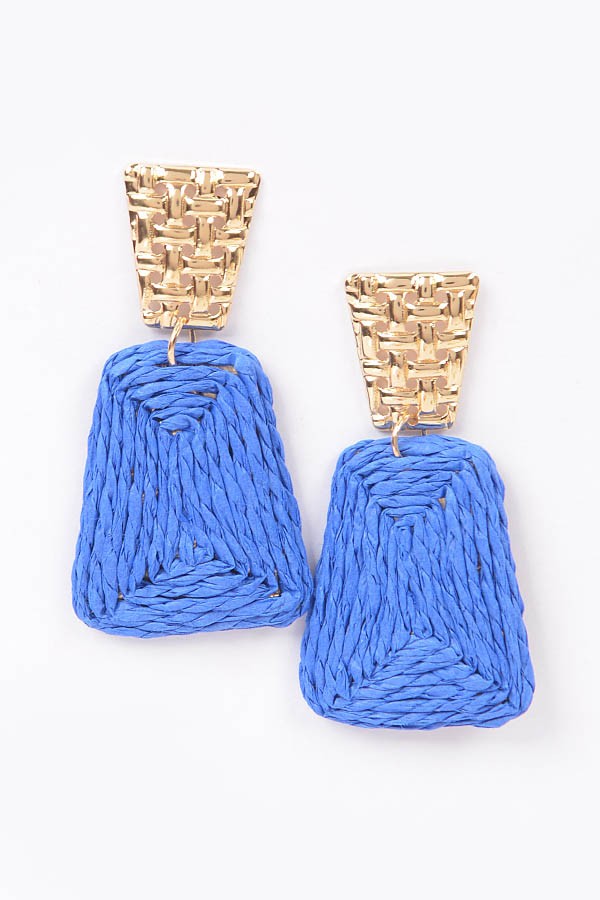 Golden Hour Weave Earrings