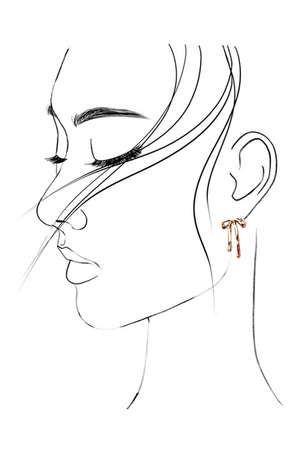 Tie It With A Bow Earrings