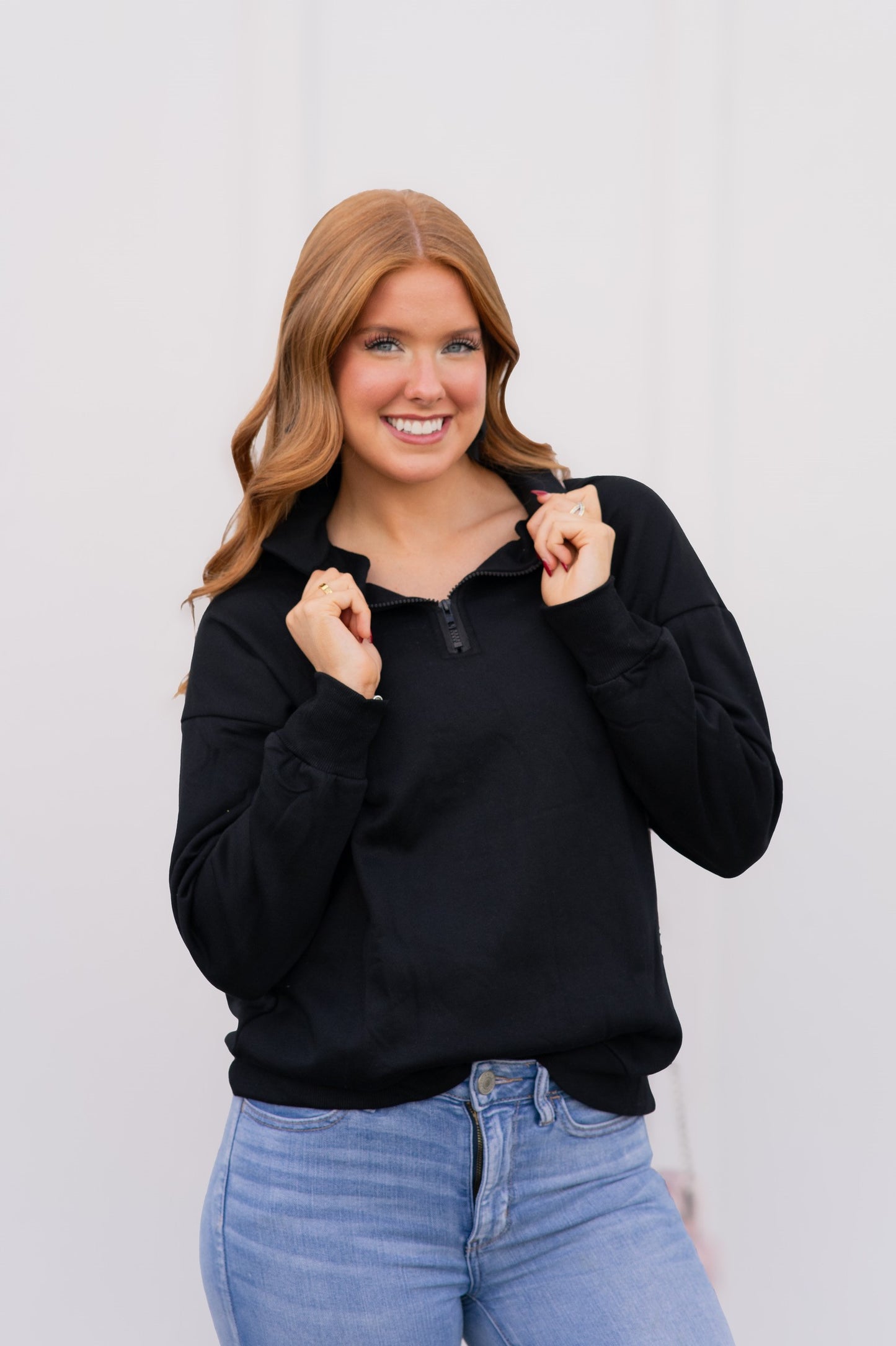 Pop & Go Quarter Zip