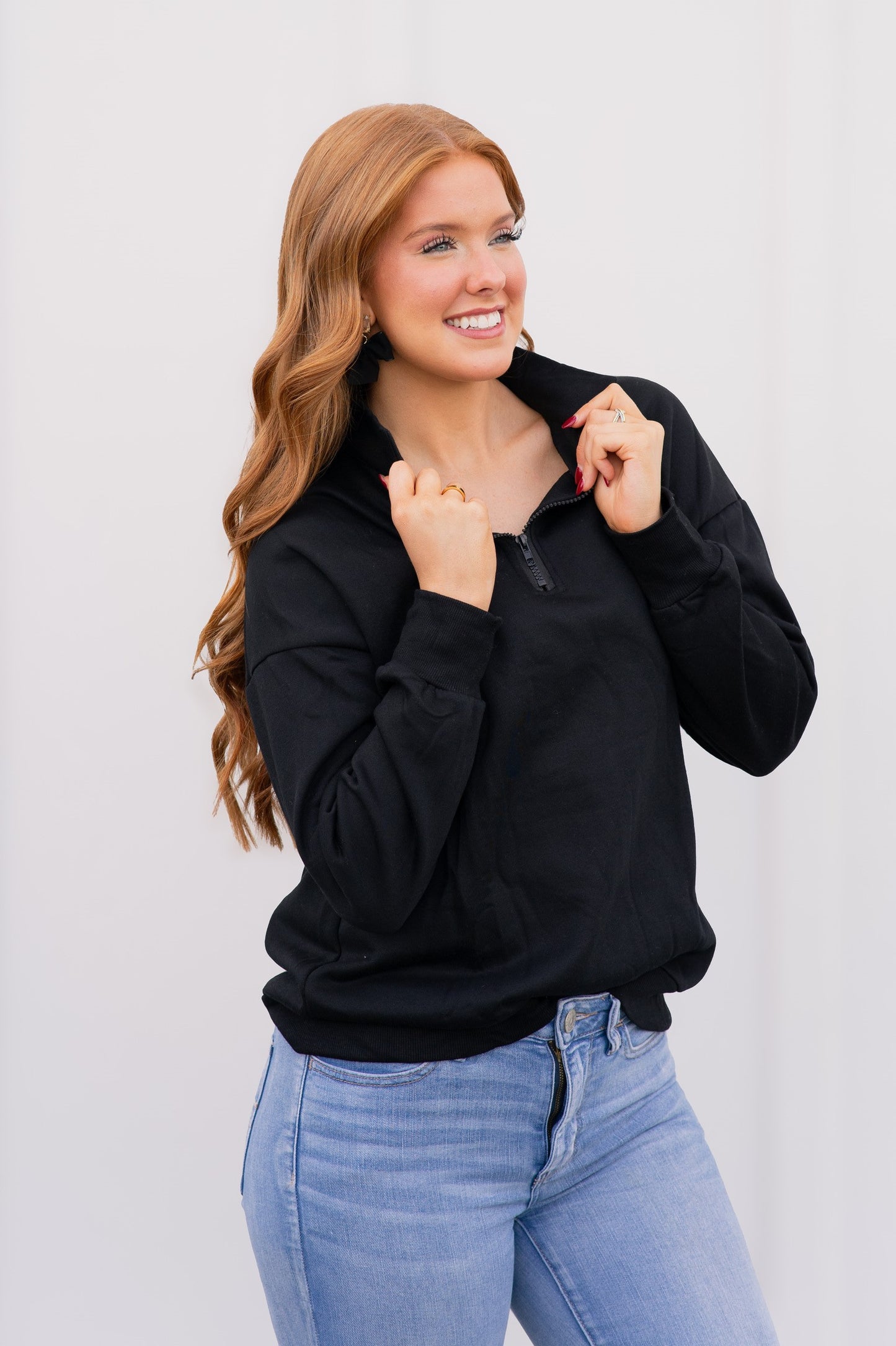 Pop & Go Quarter Zip