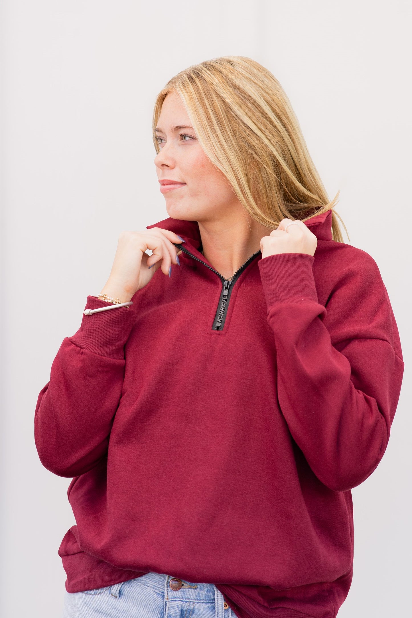 Pop & Go Quarter Zip