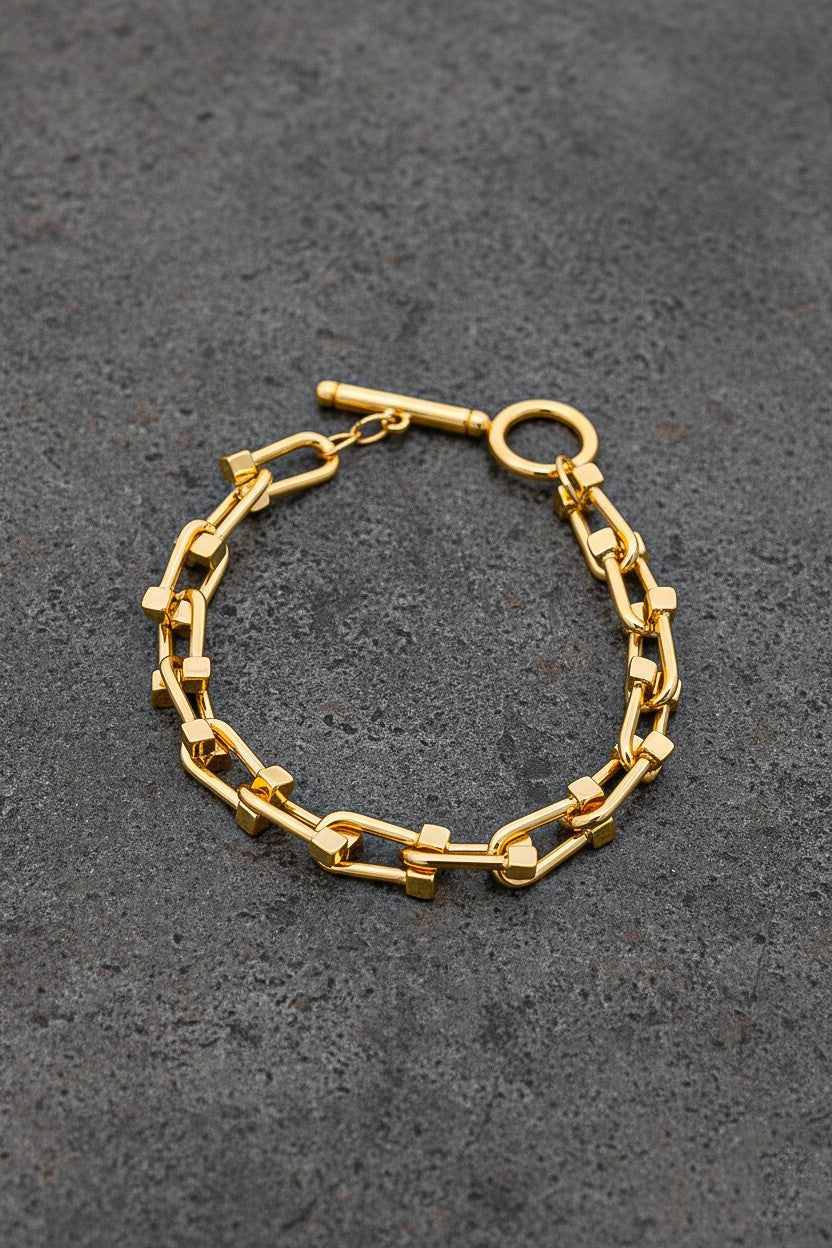 Gold Standard Link Bracelet
