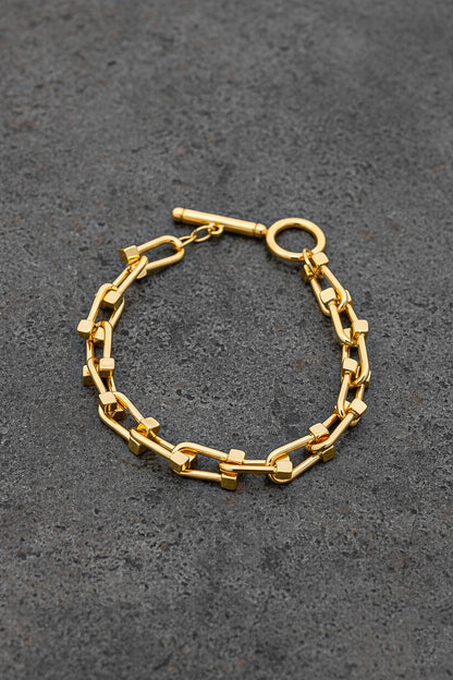 Gold Standard Link Bracelet