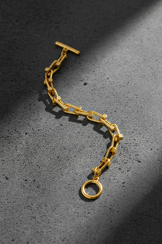 Gold Standard Link Bracelet