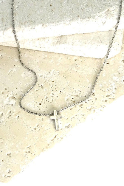 Light The Way Cross Necklace