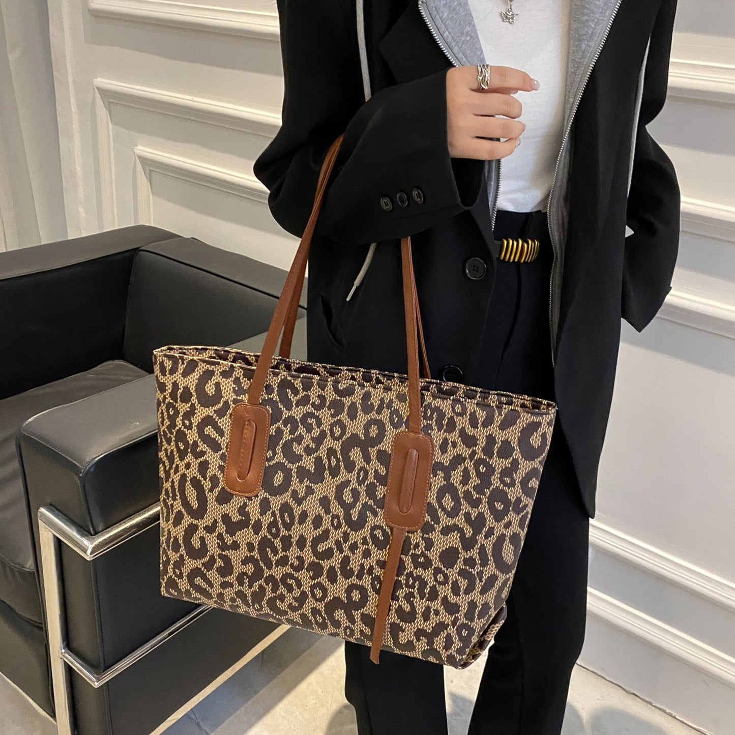 Fierce & Fabulous Leopard Tote