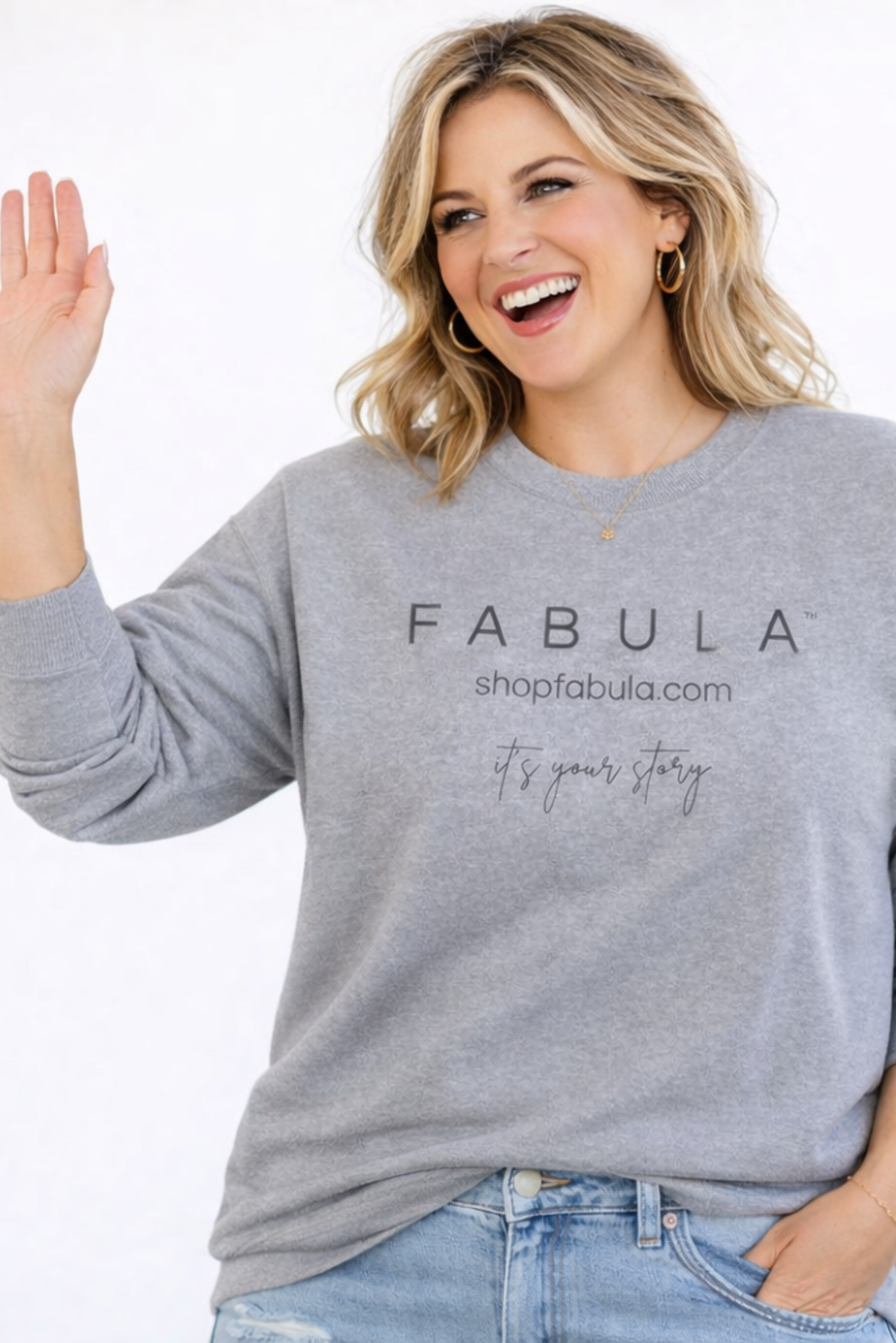 FABULA Storyteller Affiliate Logo Sweatshirt