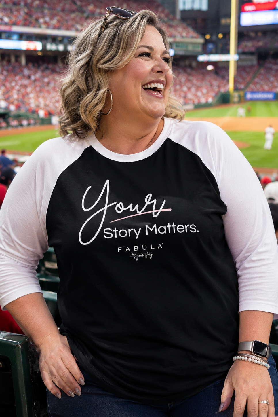 Your Story Matters Raglan Shirt