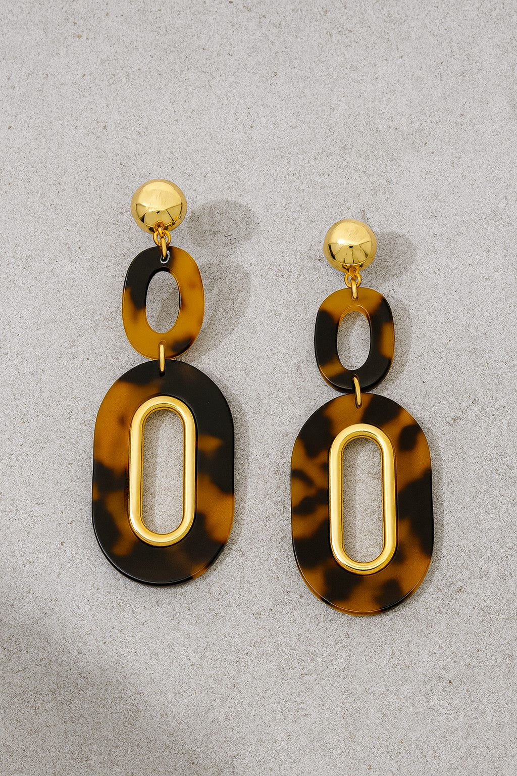 Tortoise Twist Earrings