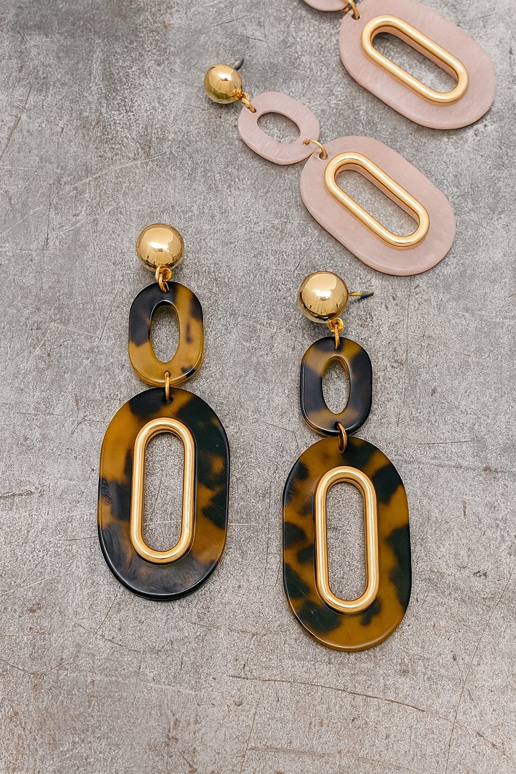 Tortoise Twist Earrings