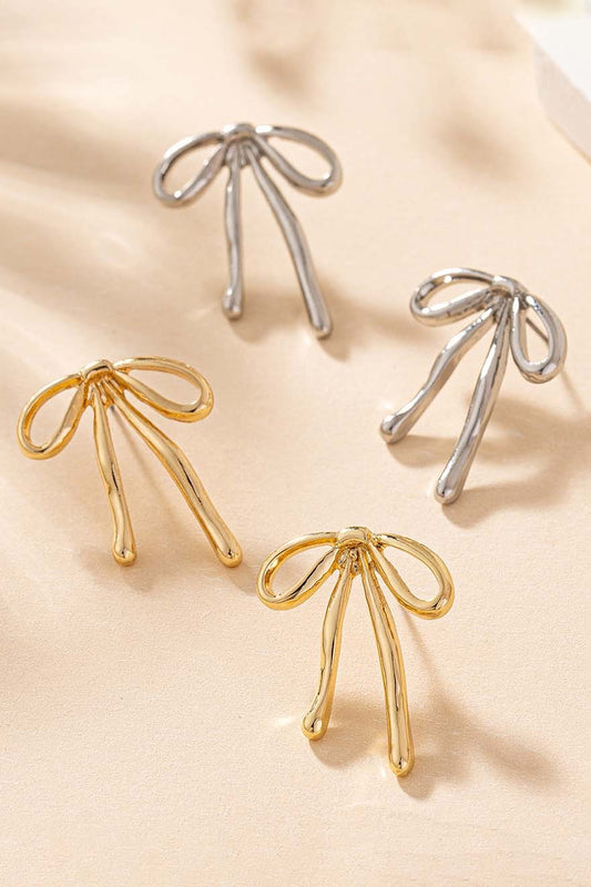 Graceful Bow Earrings