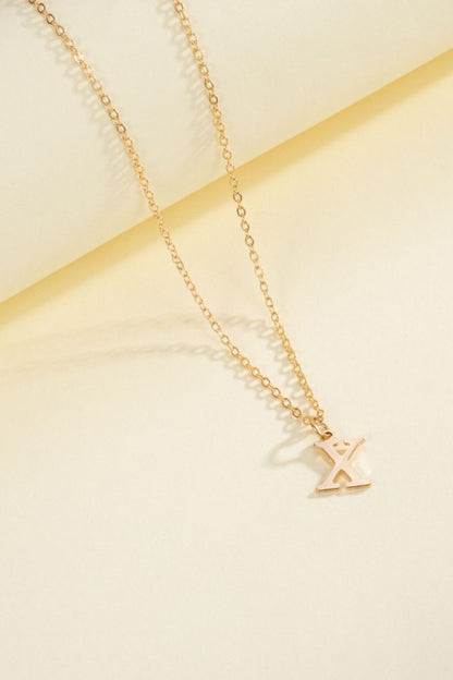 My Story Initial Necklace