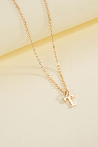 My Story Initial Necklace