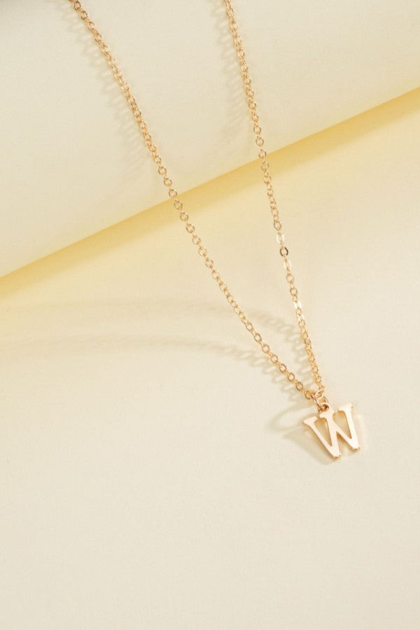 My Story Initial Necklace