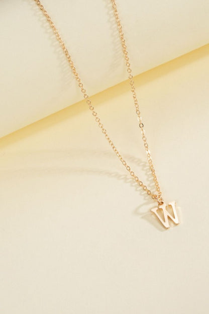 My Story Initial Necklace