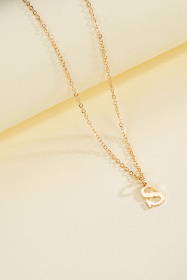 My Story Initial Necklace