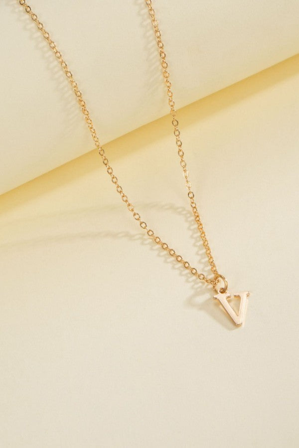 My Story Initial Necklace