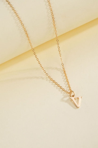 My Story Initial Necklace