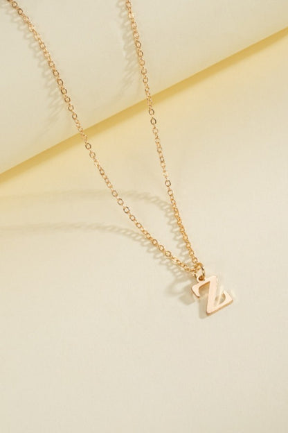 My Story Initial Necklace