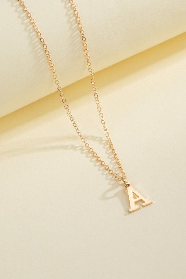 My Story Initial Necklace