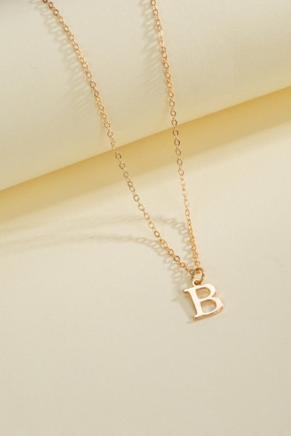 My Story Initial Necklace