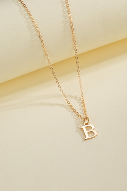 My Story Initial Necklace