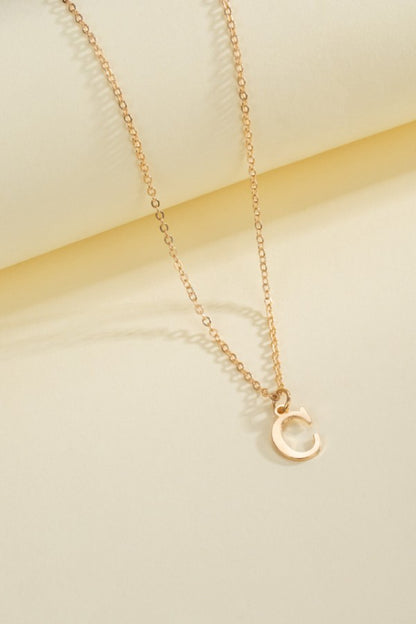 My Story Initial Necklace