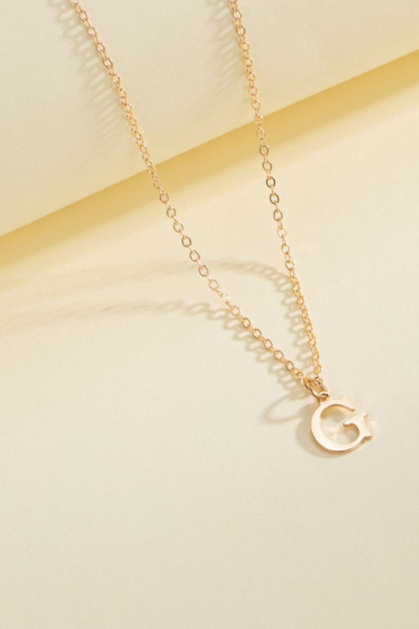 My Story Initial Necklace