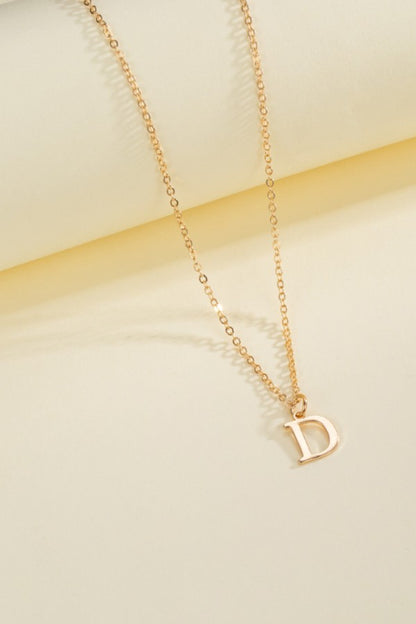 My Story Initial Necklace