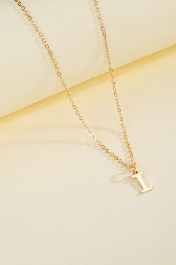 My Story Initial Necklace