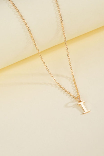 My Story Initial Necklace