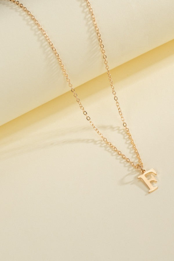 My Story Initial Necklace
