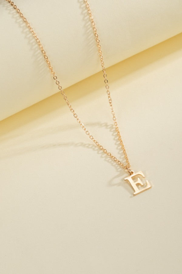 My Story Initial Necklace