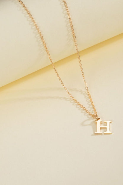 My Story Initial Necklace