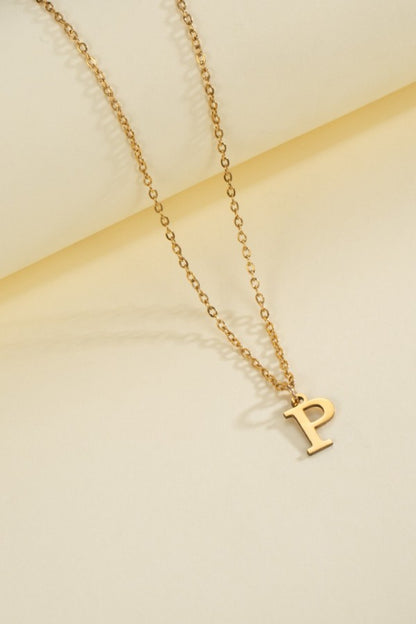 My Story Initial Necklace