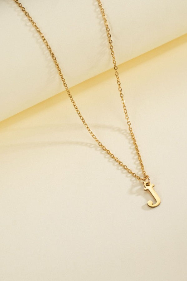 My Story Initial Necklace