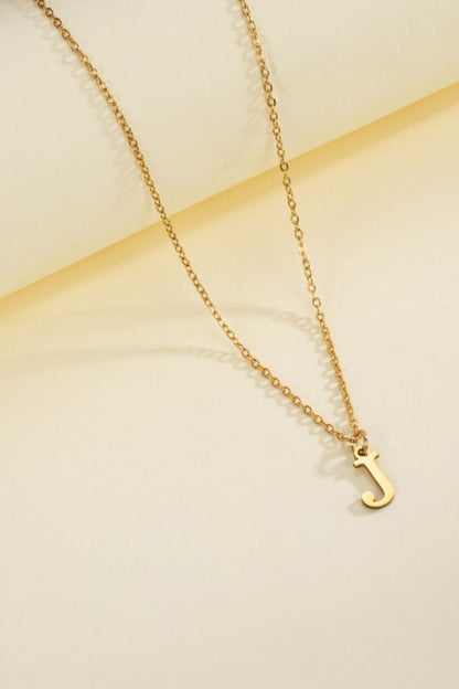 My Story Initial Necklace